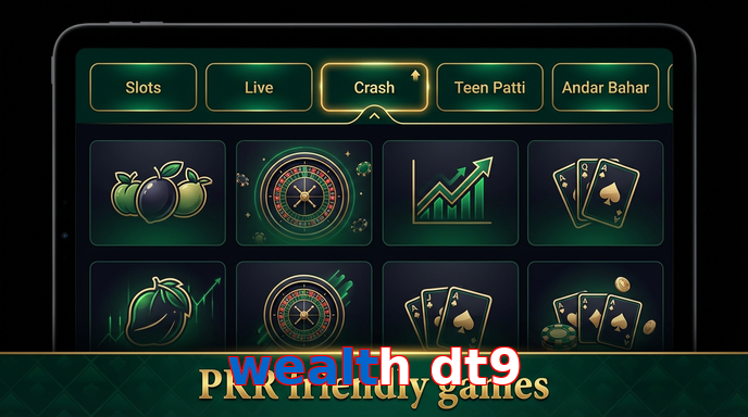 Game list for Wealth Dt9 games section