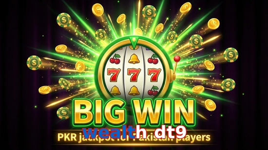 Big win animation on Wealth Dt9 slot game